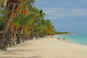 Beach in Mauritius twin centre