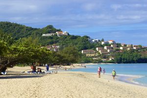 Caribbean Grenada beach,