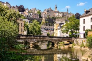 Luxembourg City, Grund, bridge