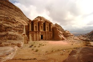 Monastery at Petra in Jordan